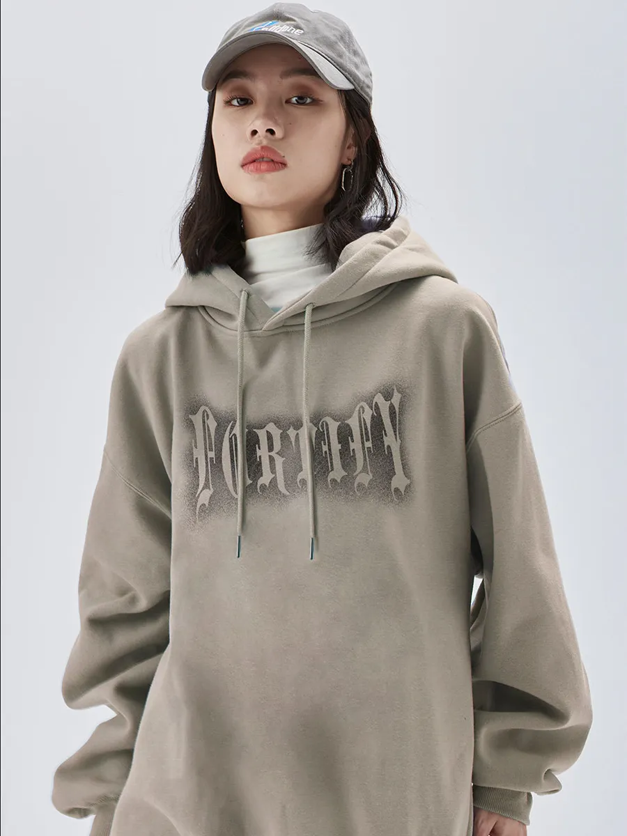 Худи оверсайз в корейском стиле