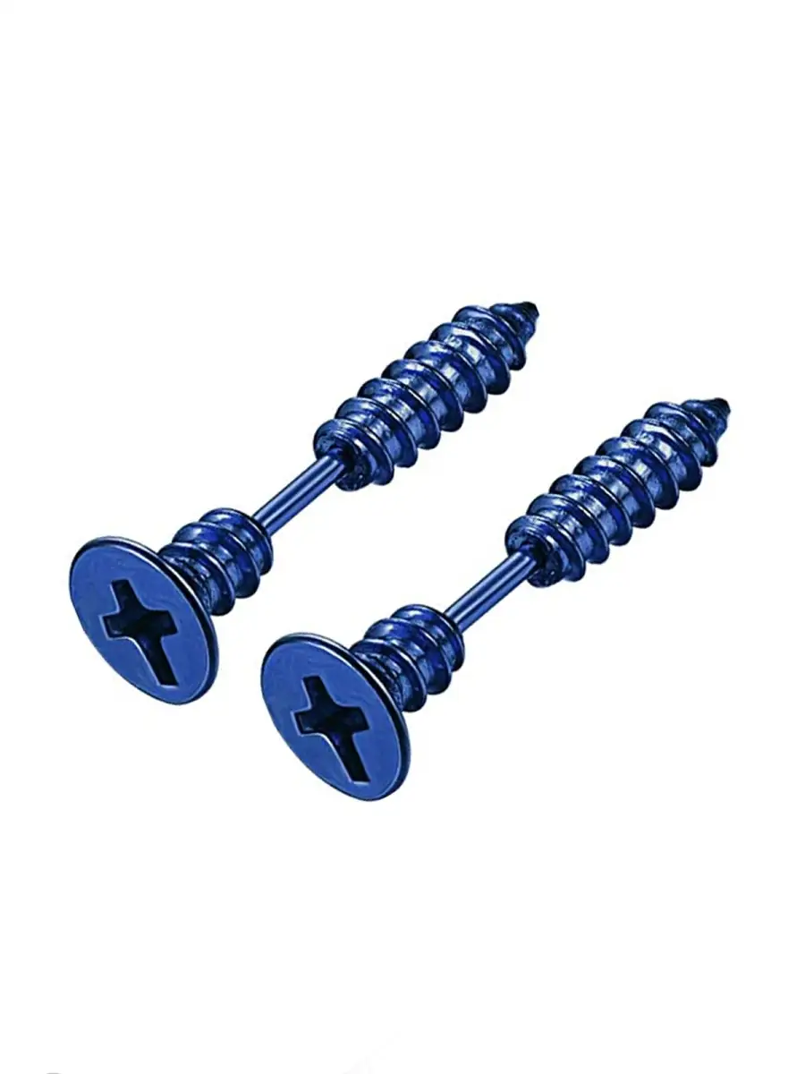 Серьги гвоздики / серьги пусеты/плаги с лезвиями