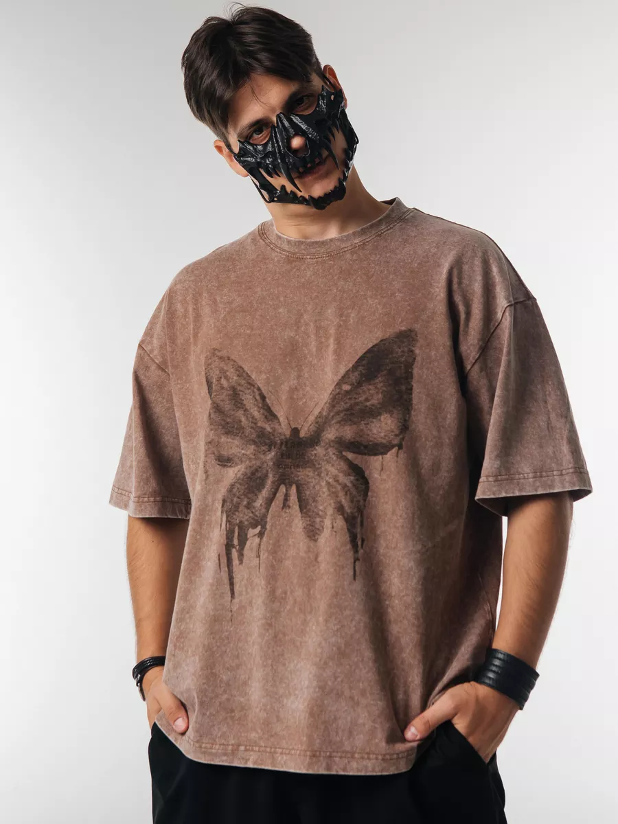 Футболка оверсайз в американском ретро