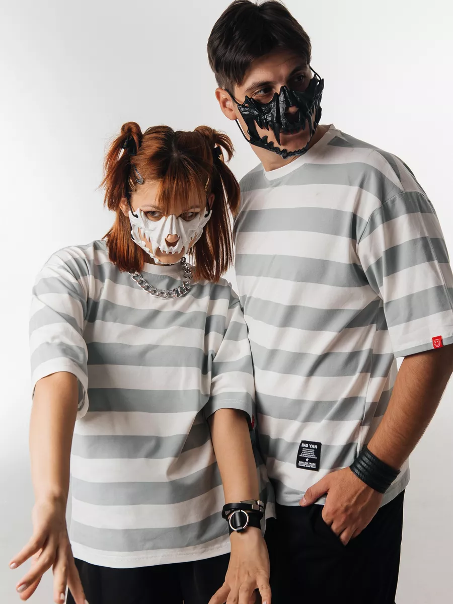 Футболка оверсайз в корейском стиле