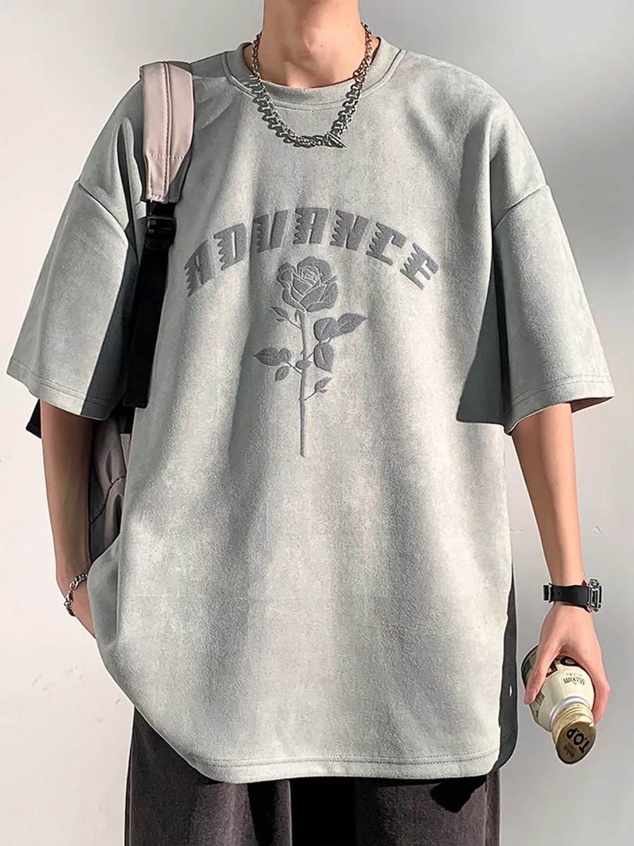 Футболка оверсайз в корейском стиле